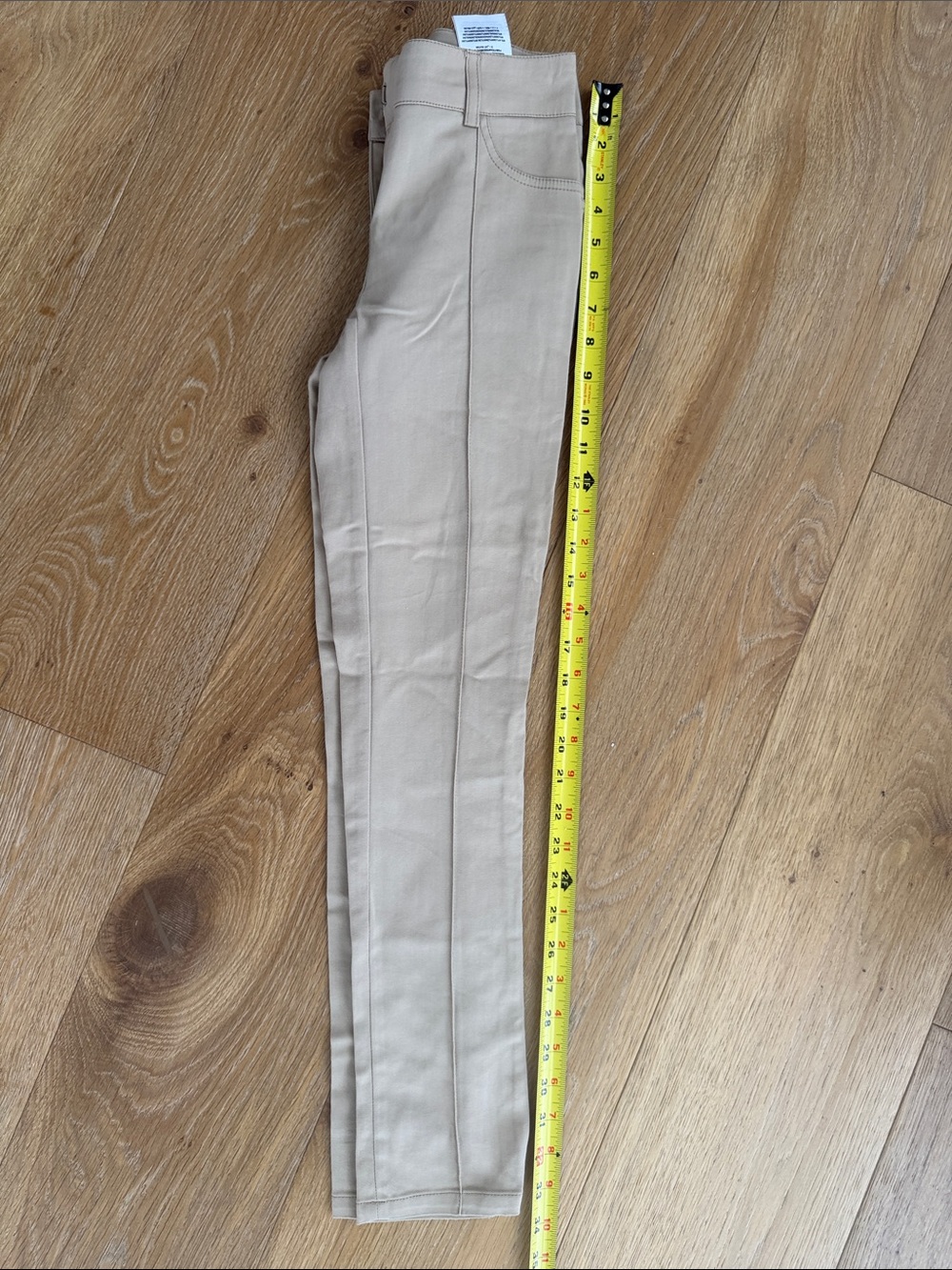 GUESS by Marciano Slim Khaki Stretch Chinos in Light Beige